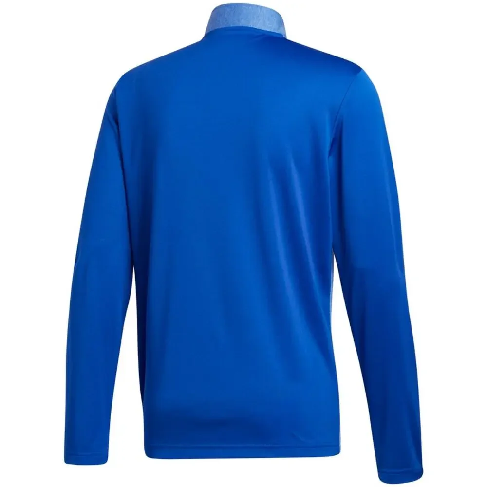 Adidas Golf Lightweight 1/4-Zip Pullover, Blue/Orange, Sportswear, Mens Sz S